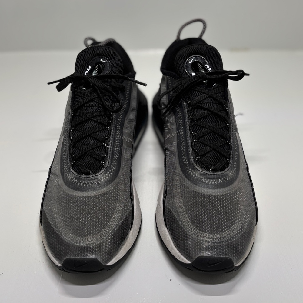 Nike Air Max 2090 Black Grey Men’s Size 11.5 CK2612-002 Running Sneakers Shoes - Picture 4 of 13